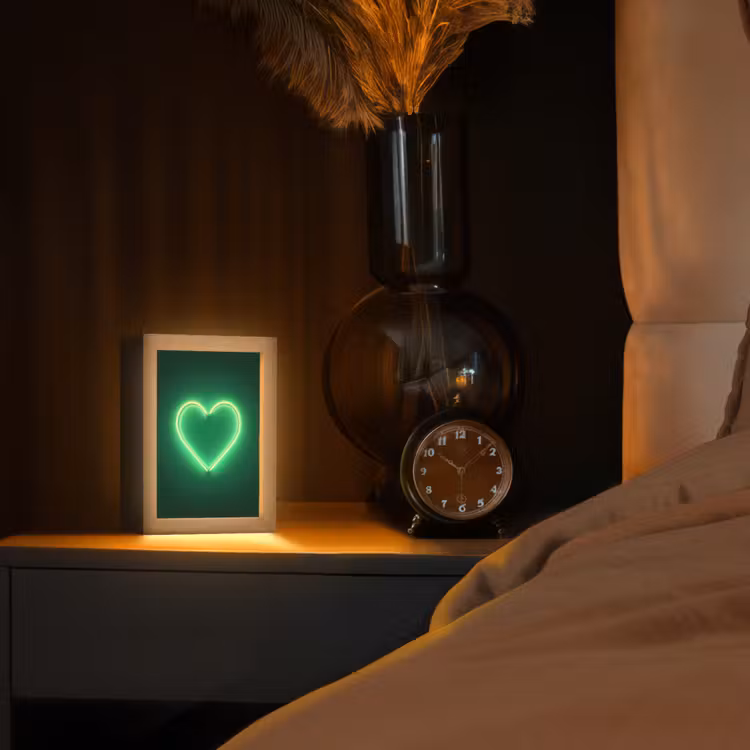 lampe de table - Néon - Vert - Léger — 2