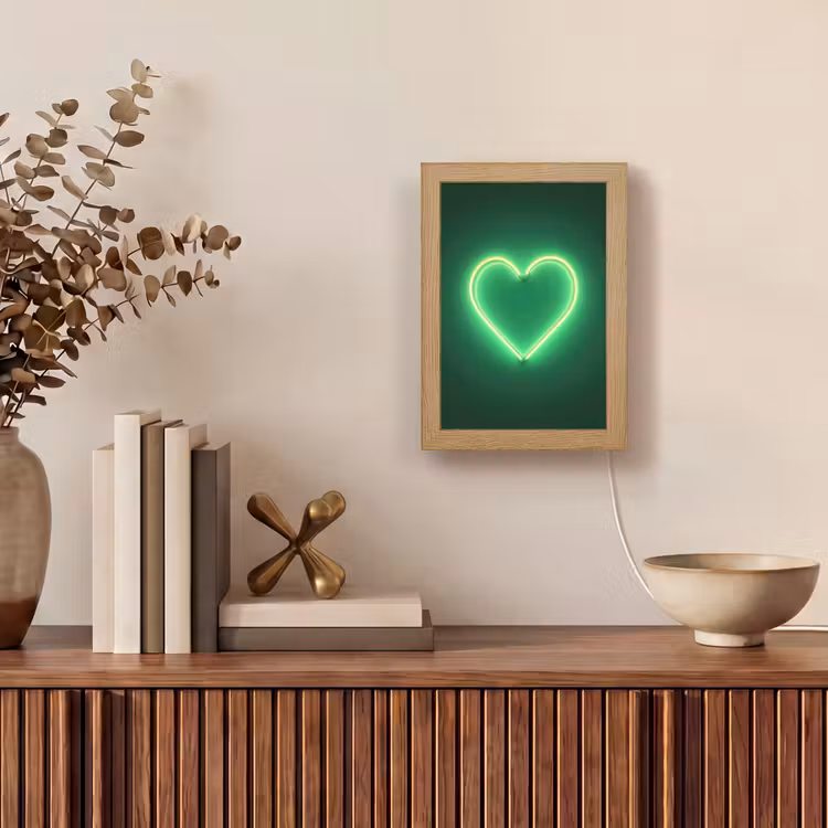 lampe de table - Néon - Vert - Léger — 4