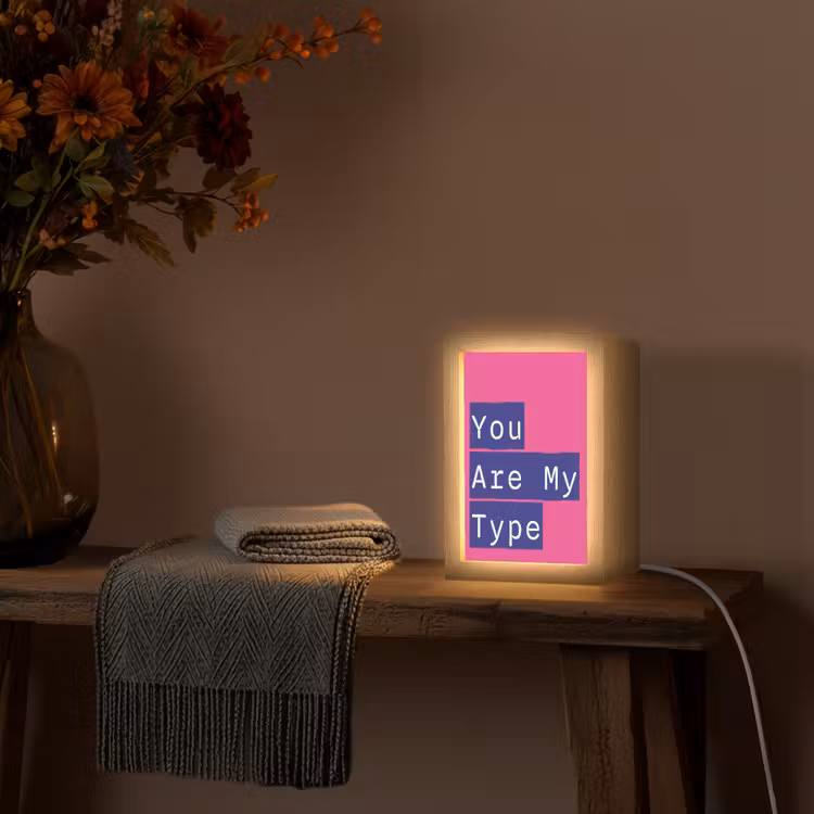 lampe de table - Valentin - Texte - Amour — 3