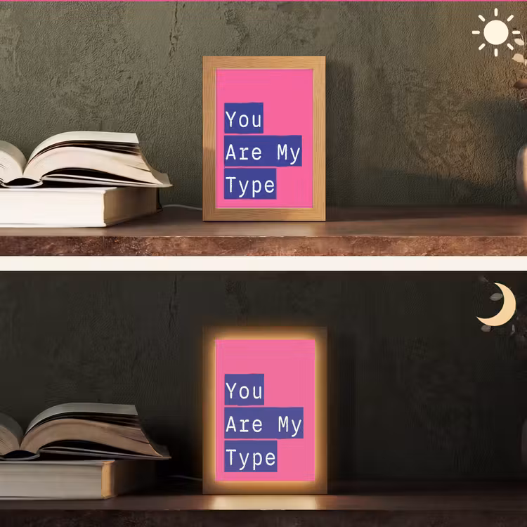 lampe de table - Valentin - Texte - Amour — 5
