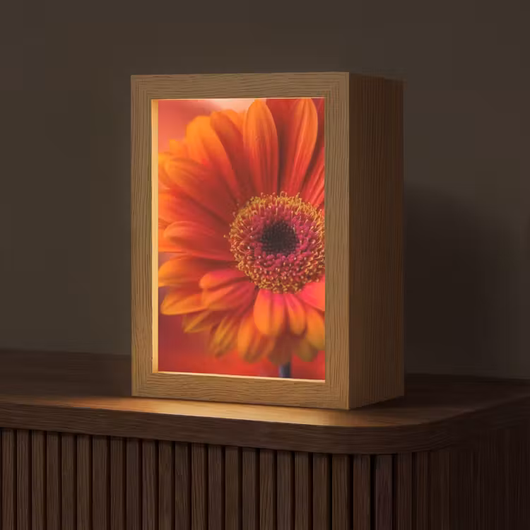 lampe de table - Orange - Gerbera - Intense — 1