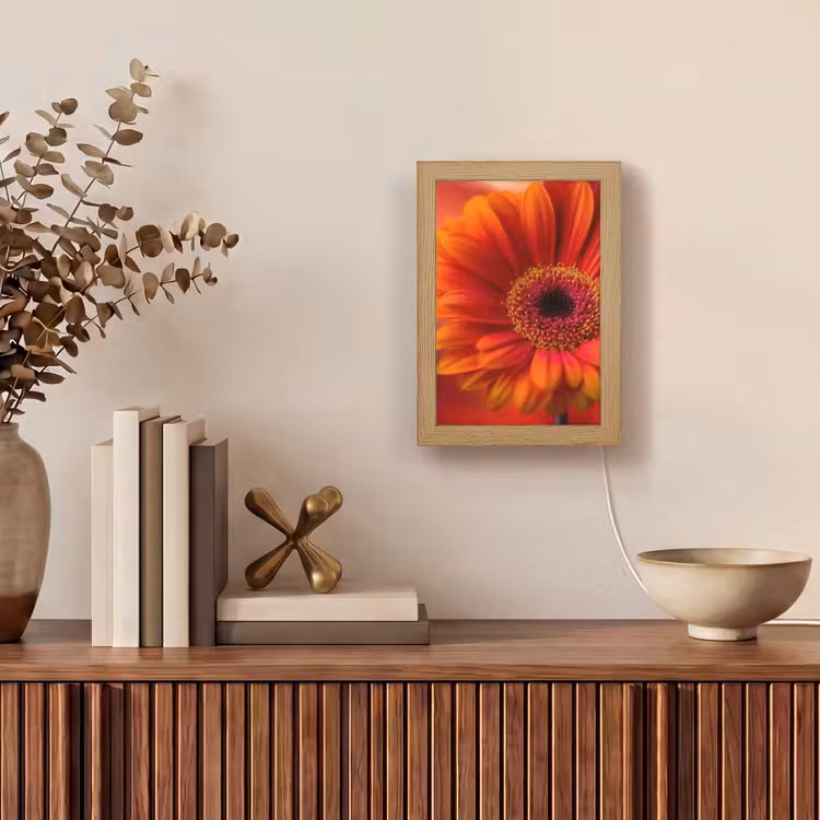 lampe de table - Orange - Gerbera - Intense — 4