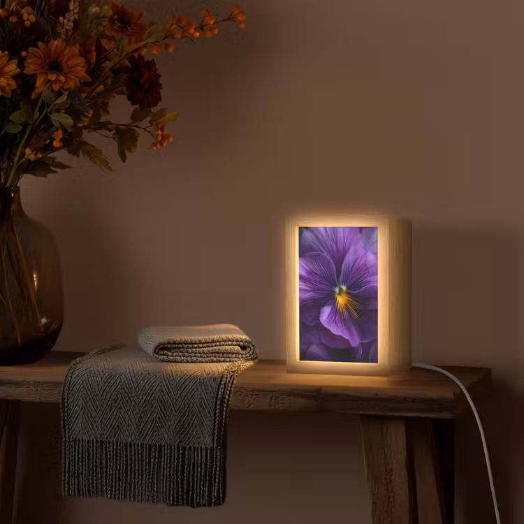 lampe de table - Violet - Violon - Profondeur — 3