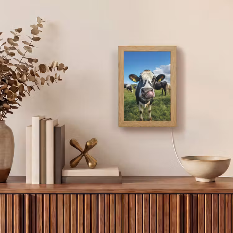 lampe de table - Vache - Langue - Pré — 4