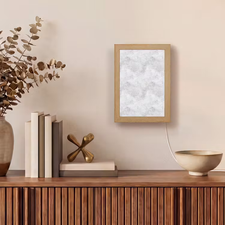Lampe de table - Gris clair - Brut - Subtil — 4