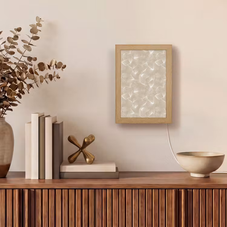 Lampe de table - Organic - Texture - Beige — 4