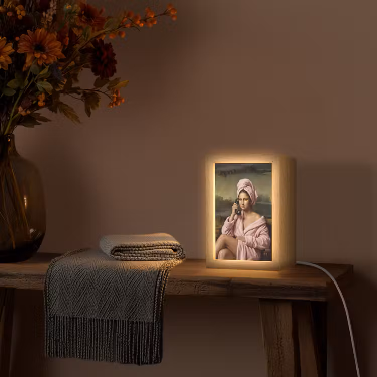 Lampe de table - Mona - Classique - Rose — 3