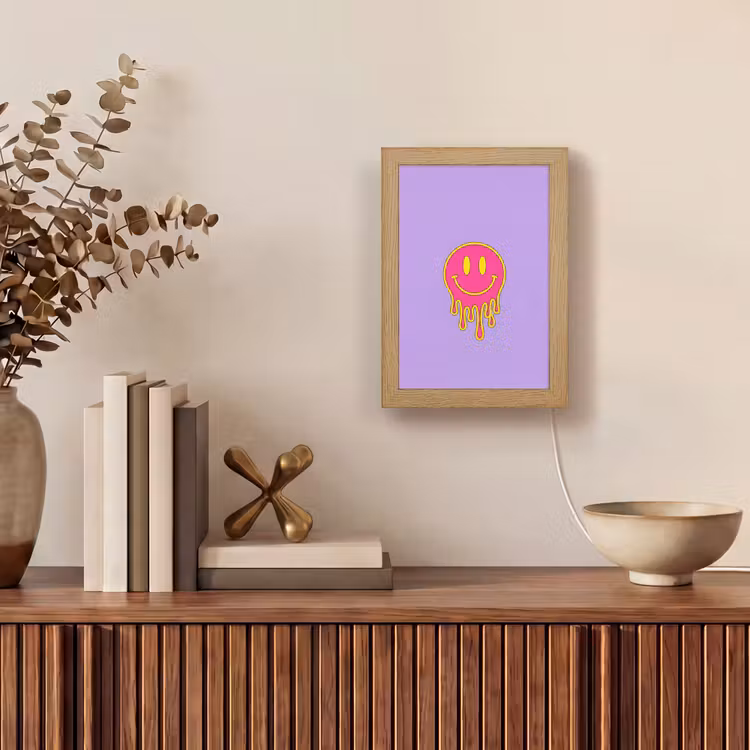 Lampe de table - Smiley - Drip - Neon — 4
