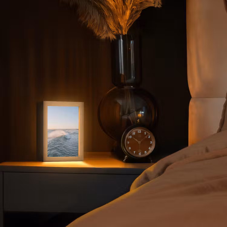 Lampe de table - Vague - Mer - Eau — 2