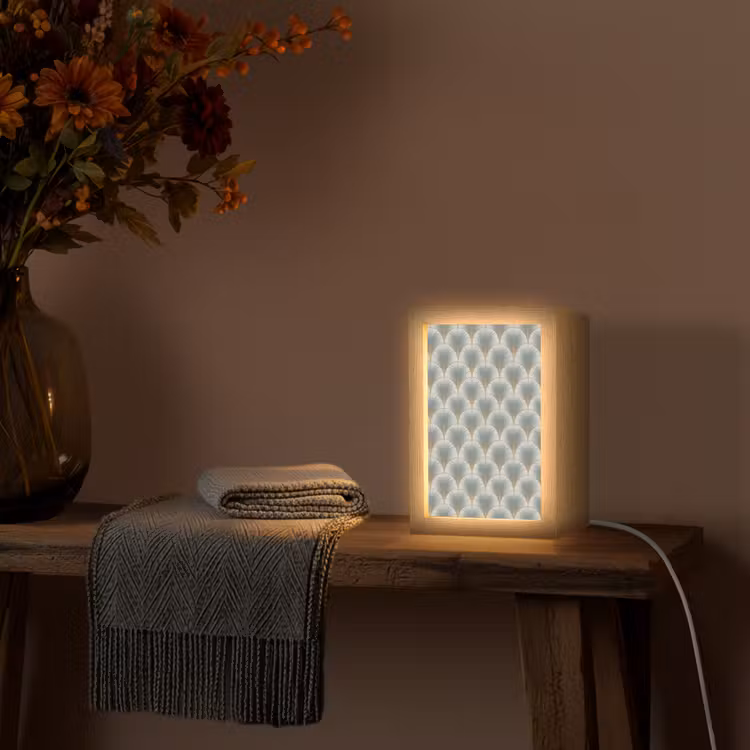 Lampe de table - Ventilateur - Classique - Bleu — 3