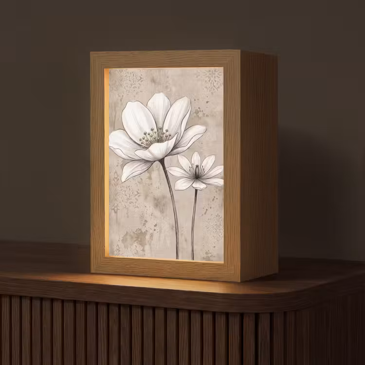 Lampe de table - Moderne - Design - Blanc — 1