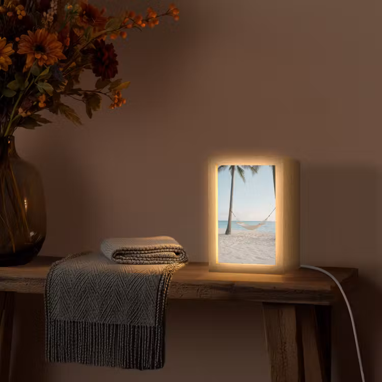 Lampe de table - Hamac - Plage - Blanc — 3