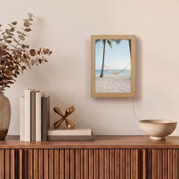 Lampe de table - Hamac - Plage - Blanc — 4