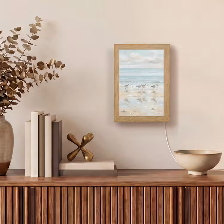 Lampe de table - Oiseaux - Plage - Mer — 4