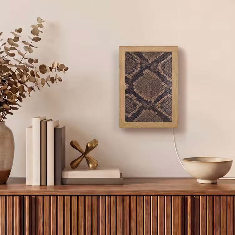 Lampe de table - Python - Écailles - Bronze — 4