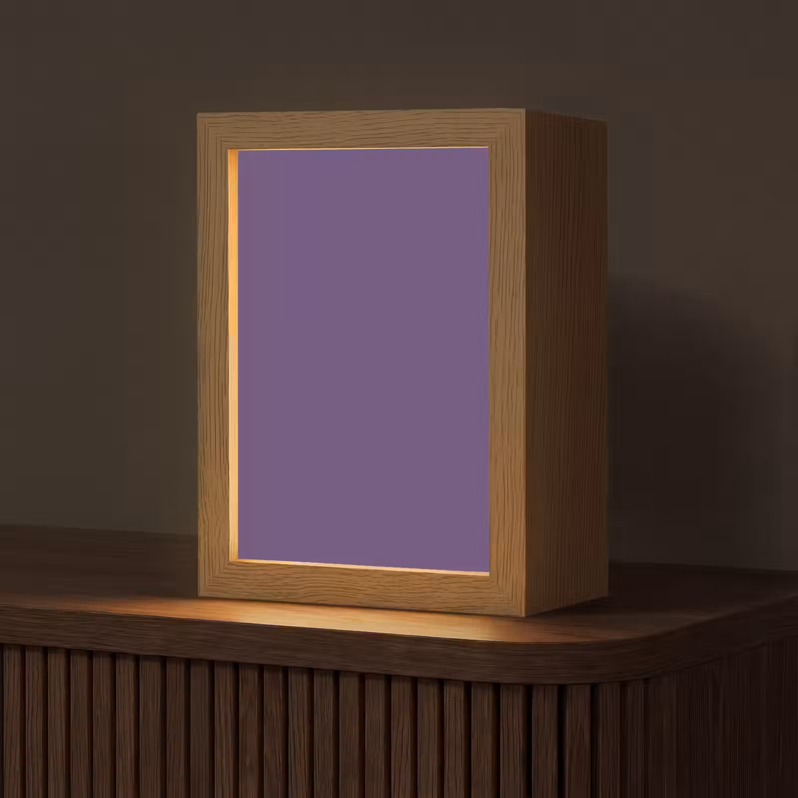 Lampe de table - Profond - Prune - Violet — 1
