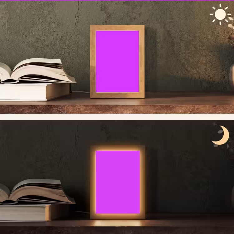 Lampe de table - Néon - Orchidée - Violet — 5