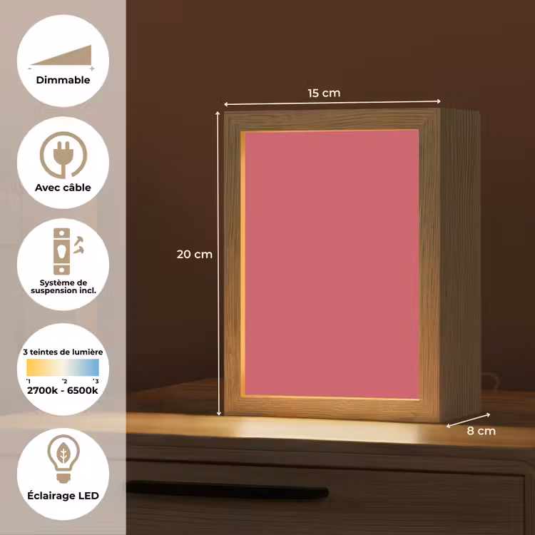 Lampe de table - Gras - Baie - Rouge — 6