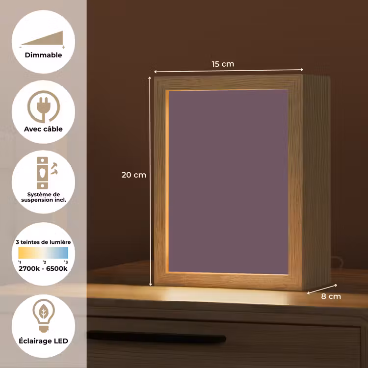 Lampe de table - Minuit - Prune - Violet — 6