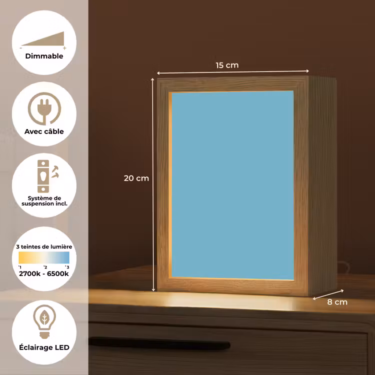 Lampe de table - Océan - Bleu sarcelle - Bleu — 6