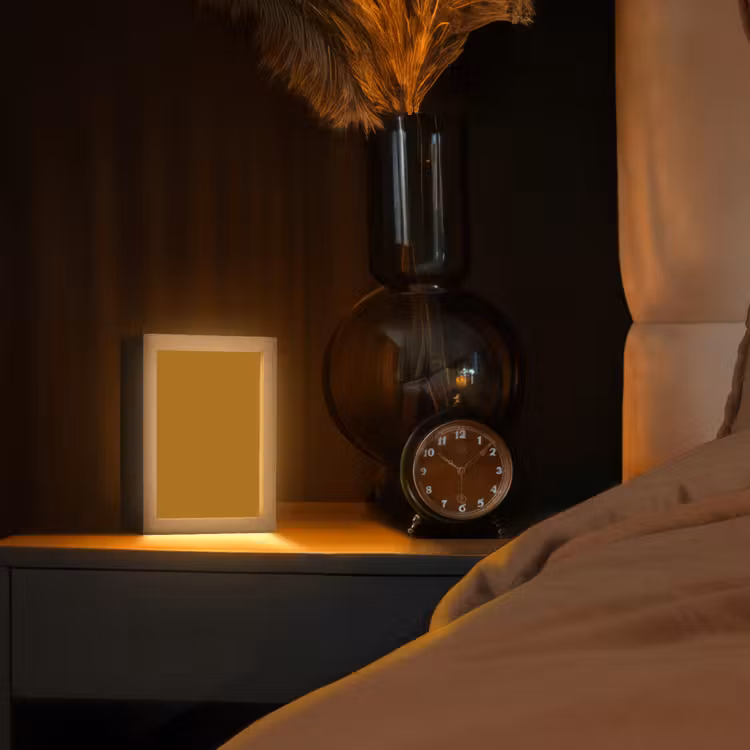 Lampe de table - Ocre - Or - Jaune — 2