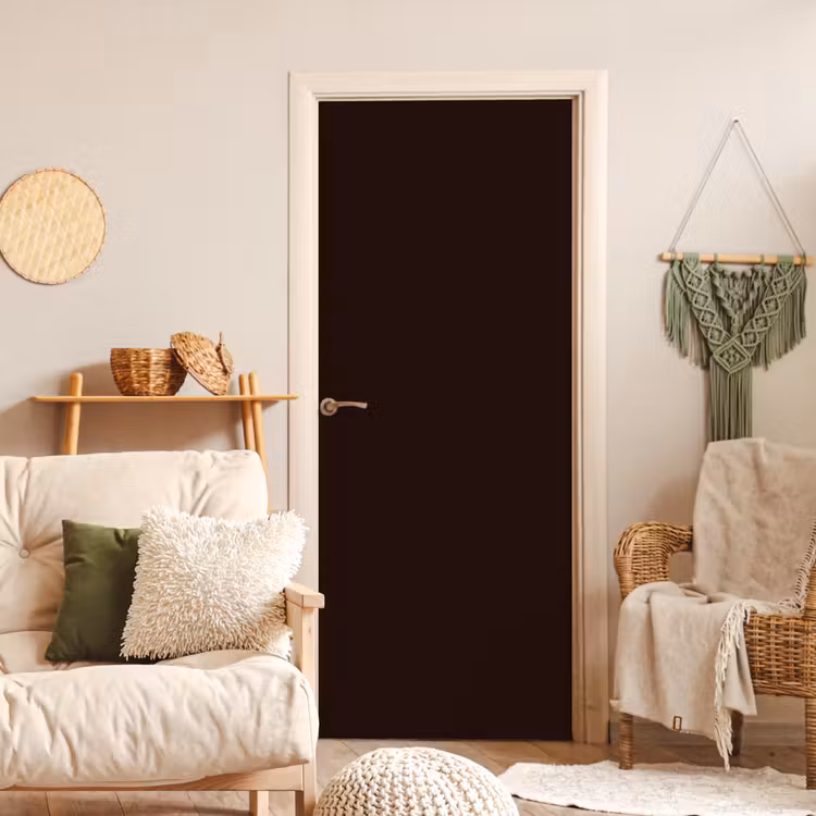 Le sticker de porte - Deep - Obsidienne - Marron — 3