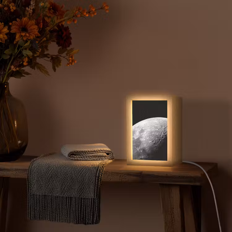 Lampe de table - Lune - Cratères - Espace — 3