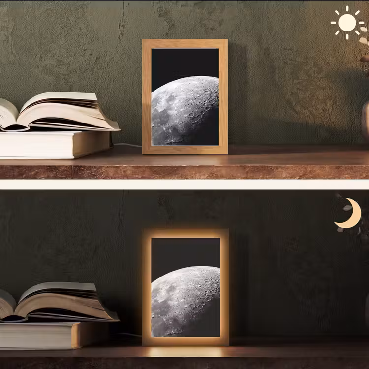 Lampe de table - Lune - Cratères - Espace — 5