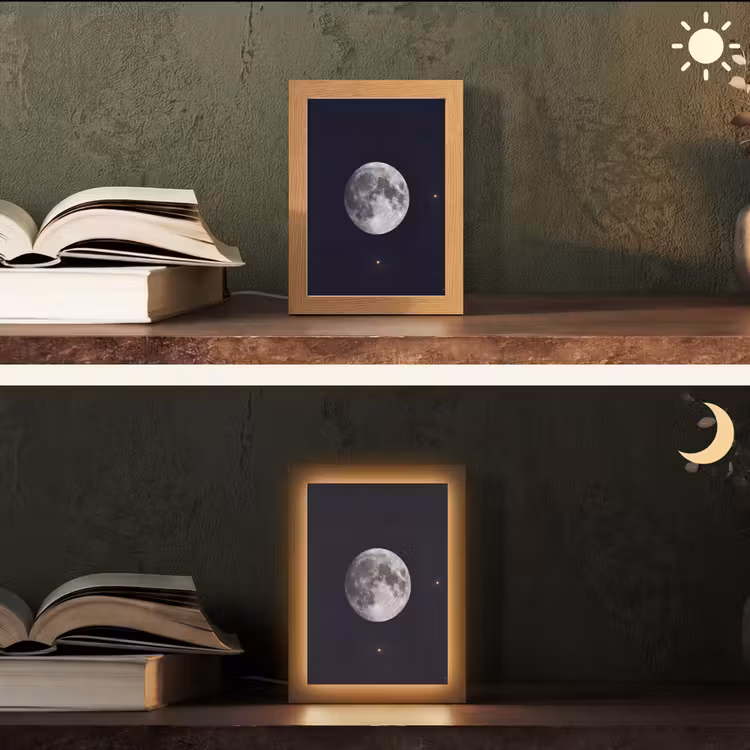 Lampe de table - Lune - Étoiles - Espace — 5