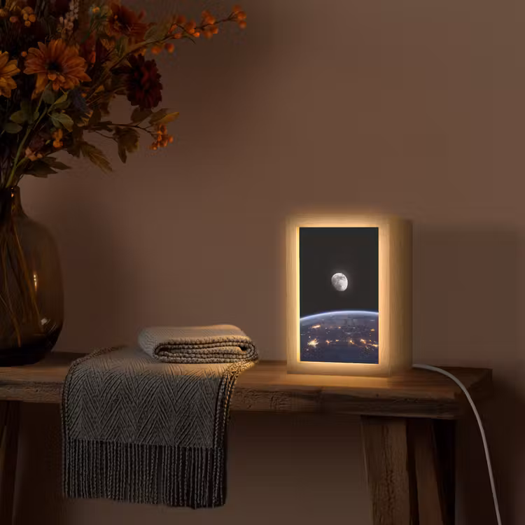 Lampe de table - Terre - Nuit - Espace — 3