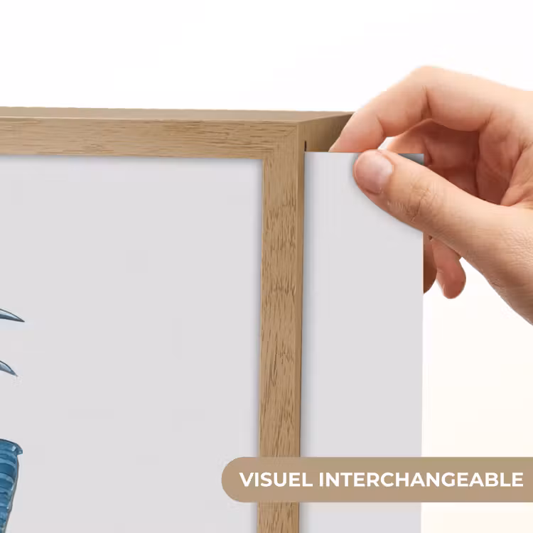 Lightbox - applique-murale - Hippocampe - Queue - Bleu — 5
