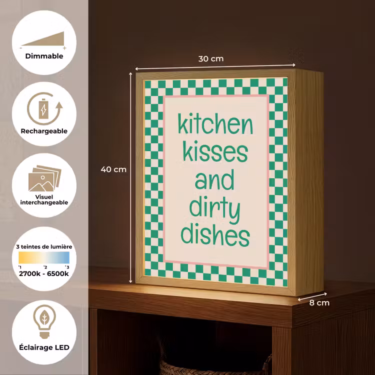 Lightbox - applique-murale - Devis - Vert - Bloqué - Cuisine — 9