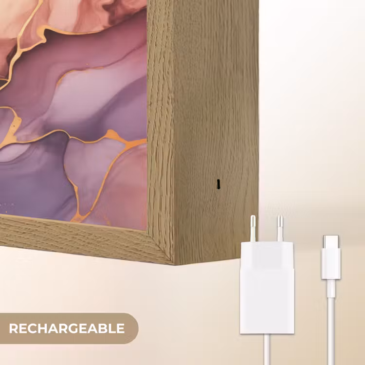 Lightbox - applique-murale - Marbre - coloré — 7
