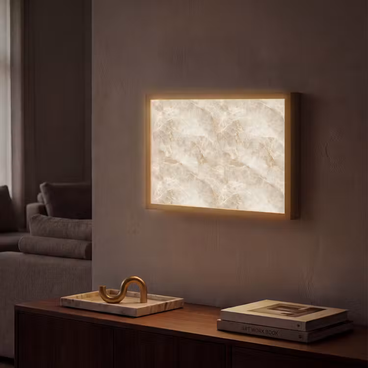 Lightbox - applique-murale - Beige clair - Onyx - Subtil — 2