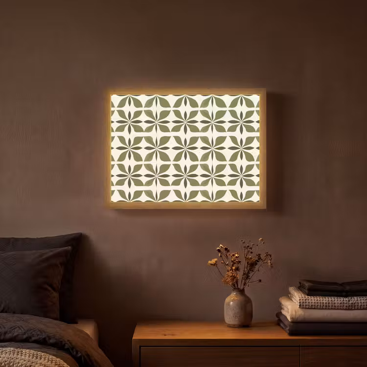 Lightbox - applique-murale - Botanique - Rétro - Vert — 3
