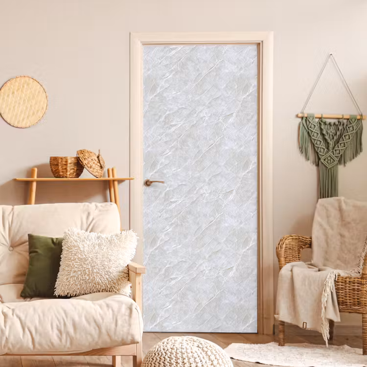 Le sticker de porte - Surface - Texture - Gris — 3