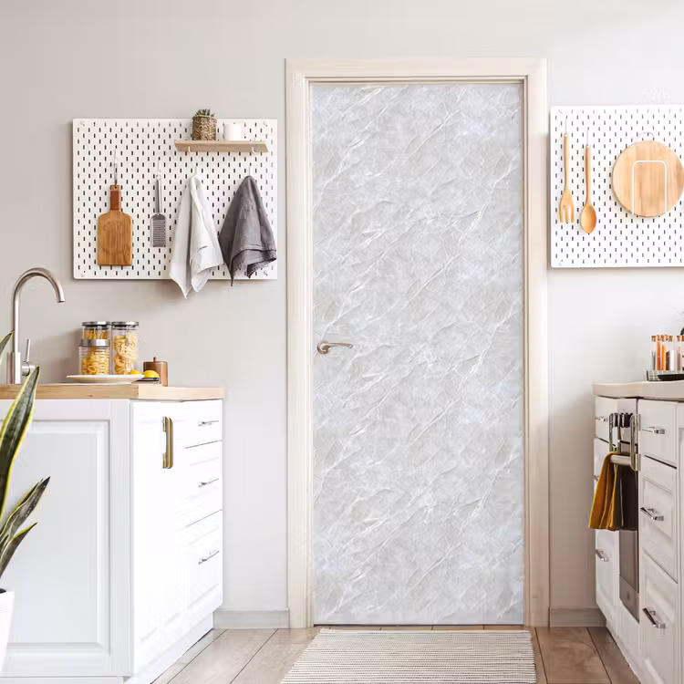 Le sticker de porte - Surface - Texture - Gris — 6
