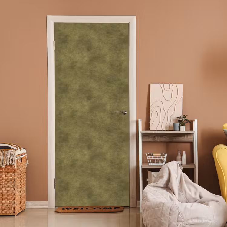 Le sticker de porte - Texture - Abstrait - Vert — 2