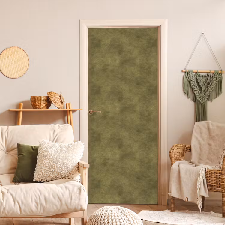 Le sticker de porte - Texture - Abstrait - Vert — 3
