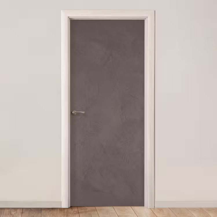 Le sticker de porte - Texture - Gris - Moderne - Abstrait - Surface — 1