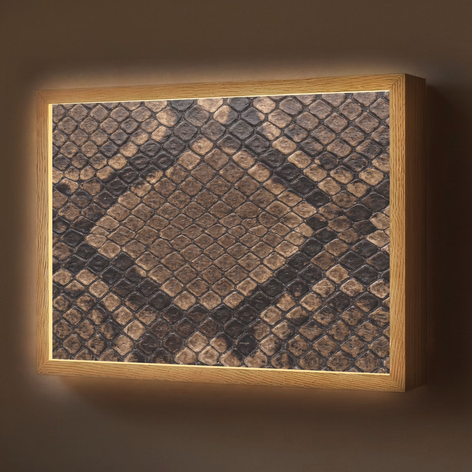 Lightbox - Applique-Murale - Python - Écailles - Bronze — 1