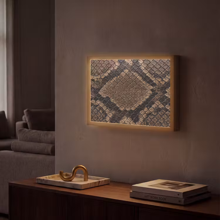 Lightbox - Applique-Murale - Python - Écailles - Bronze — 2