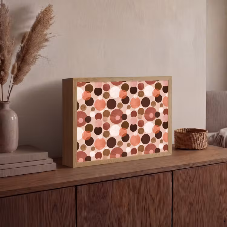 Lightbox - Applique-Murale - Cercles - Moderne - Coloré — 4