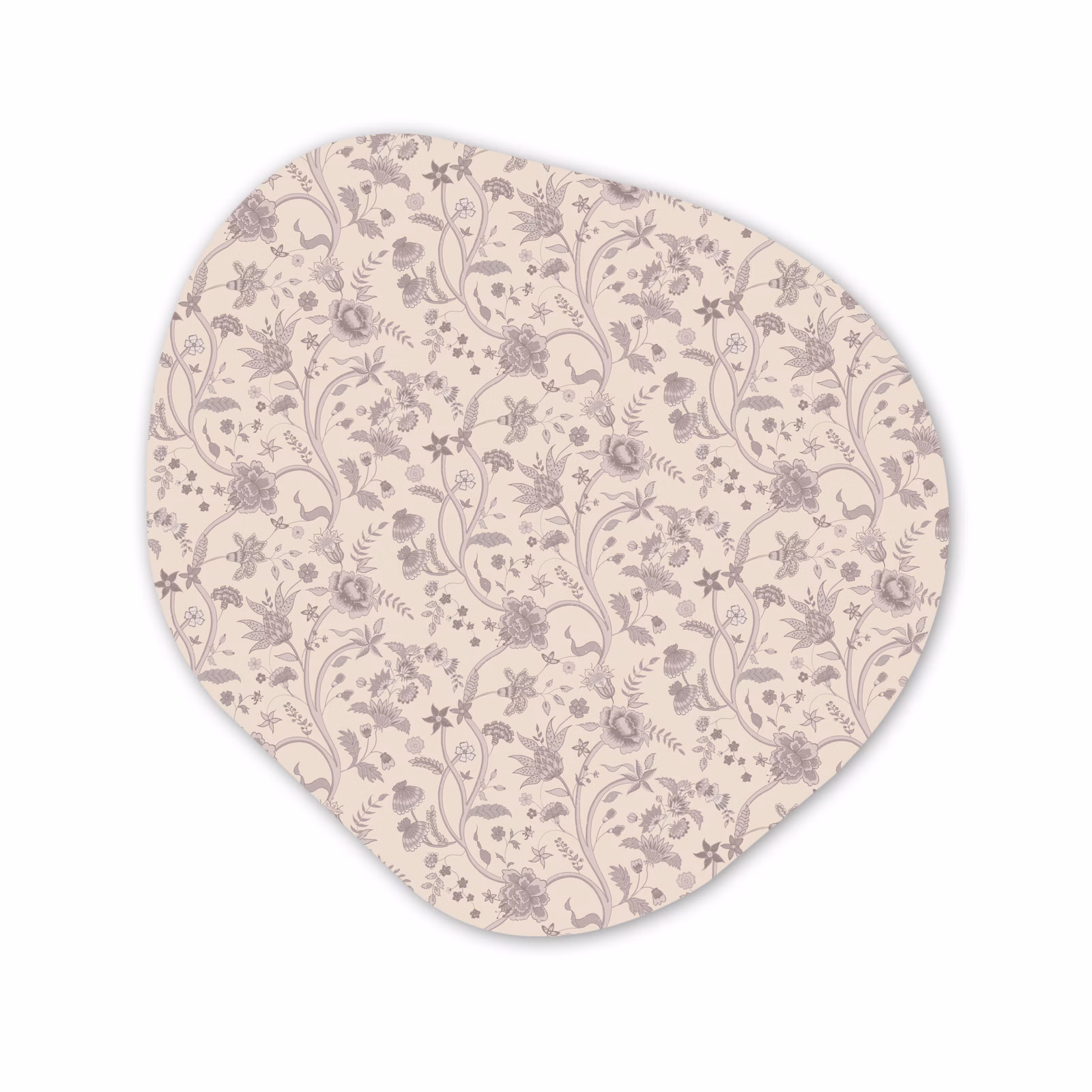 Forme organique - Forex - Motif - Fleurs - Violet — 1