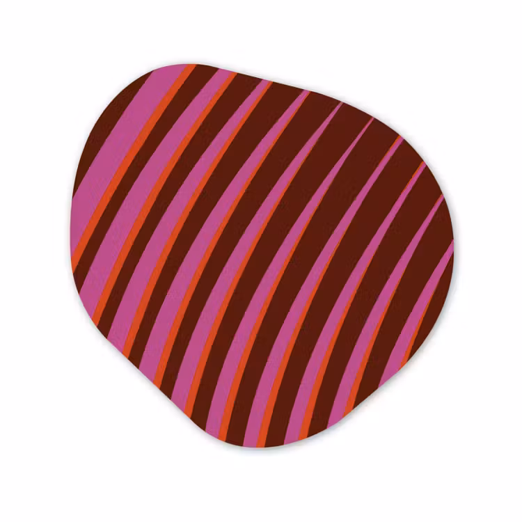 Forme organique - Forex - Lignes - Rouge - Mouvement — 1