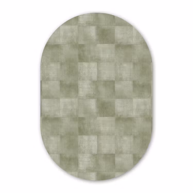 Murale ovale - Forex - Plats - Rustique - Vert — 3
