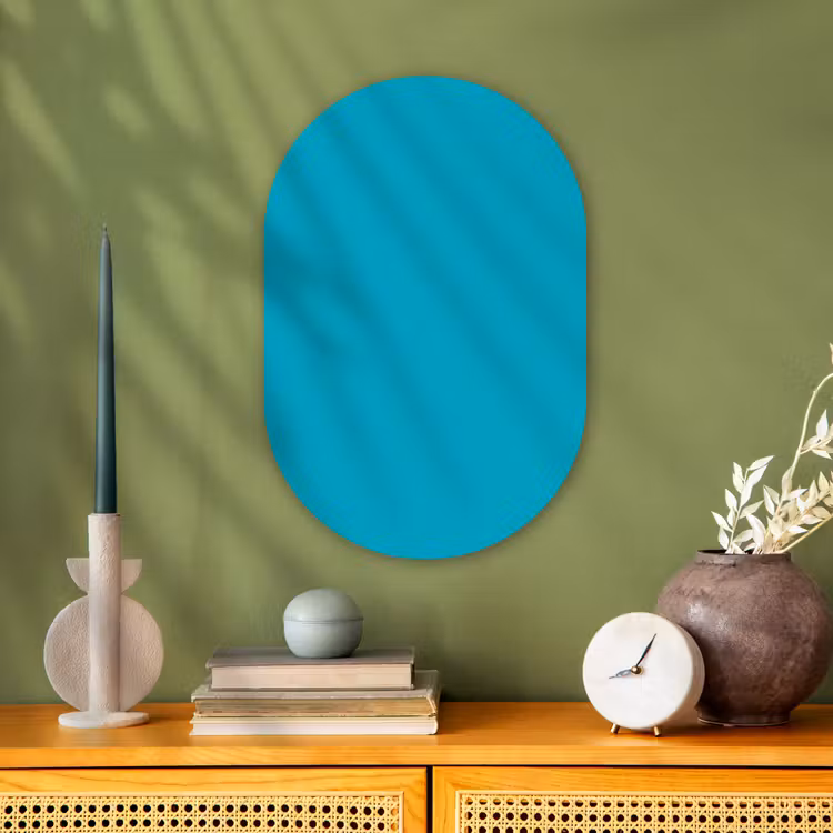 Murale ovale - Forex - Deep - Turquoise - Turquoise — 2