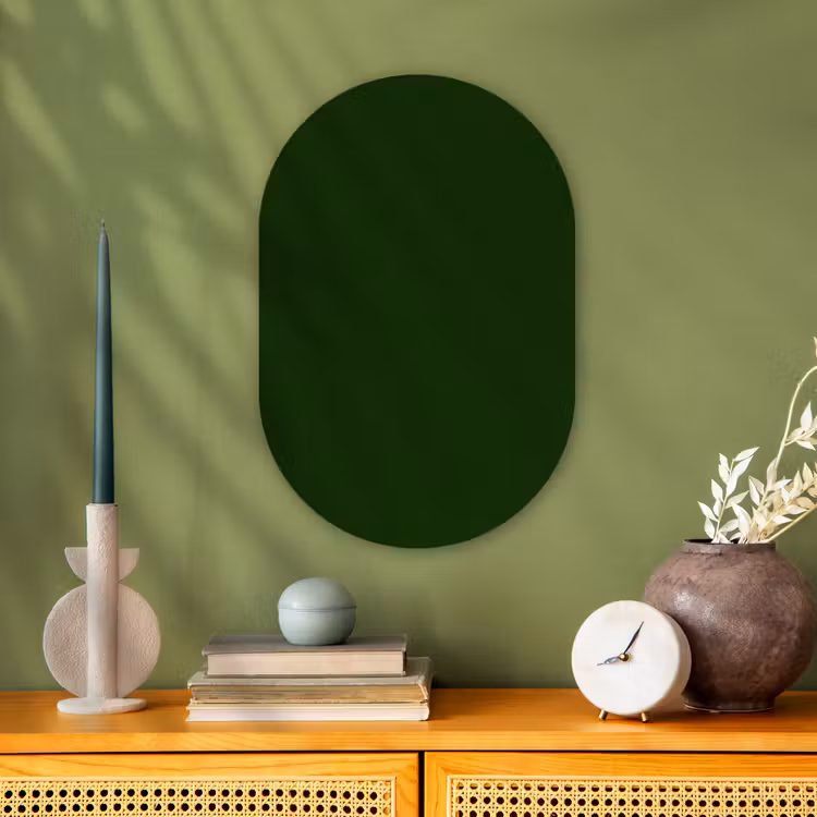 Murale ovale - Forex - Forêt - Vert - Vert — 1