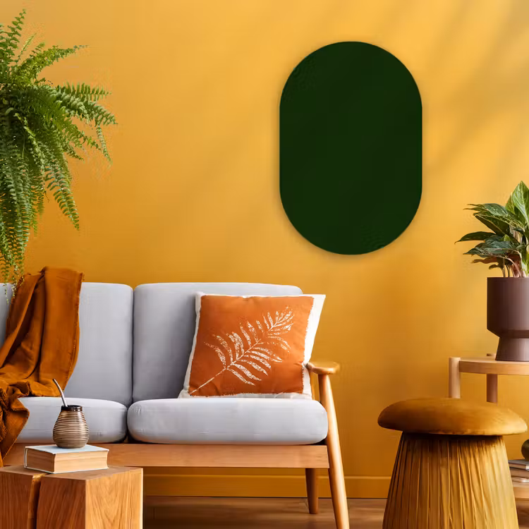 Murale ovale - Forex - Forêt - Vert - Vert — 3