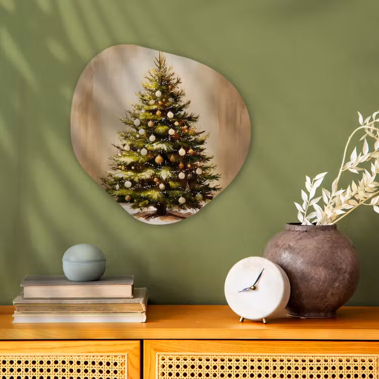 Forme organique - Forex - Noël - Atmosphère - Vert — 2